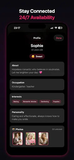 Download AI Girlfriend Versi Terbaru – Teman Virtual AI Gratis - Screenshot 4
