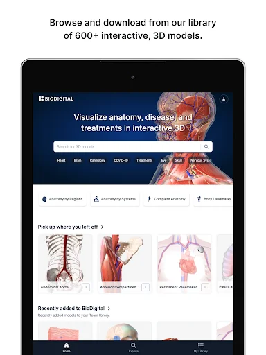 Download BioDigital Human 3D Anatomy Terbaru – Belajar Anatomi - Screenshot 8