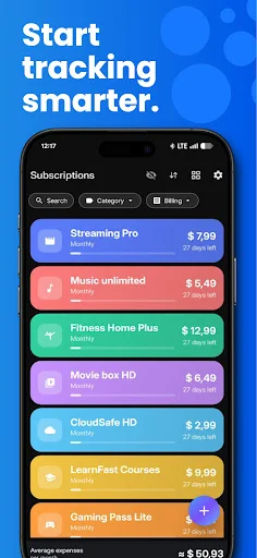 Download Subtrack Terbaru – Kelola Langganan Anda Dengan Mudah - Screenshot 5