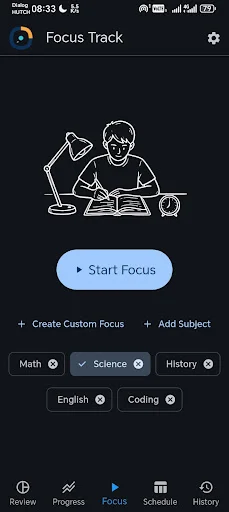 Download Focus Track – Study Timer Terbaru – Aplikasi Fokus Gratis - Screenshot 1