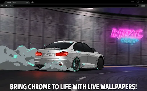 BMW F30 Drifting Live Wallpaper – Download Gratis Chrome - Screenshot 1