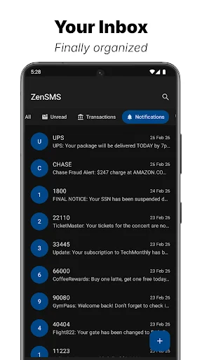 Download Stop Spam Texts – ZenSMS Terbaru – Blokir SMS Spam Gratis - Screenshot 3