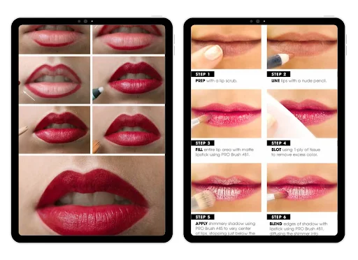 Download Tutorial Makeup Bibir 4K Terbaru – Inspirasi Cantik Gratis - Screenshot 5