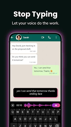 Download EkkoBoard AI Voice Keyboard Terbaru – Ketik Cepat Gratis - Screenshot 2