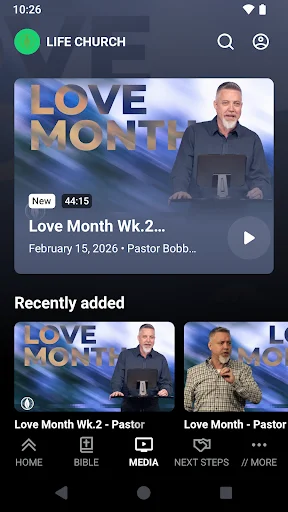 Download Aplikasi LIVE LIFE CHURCH Terbaru – Akses Ibadah Gratis - Screenshot 2