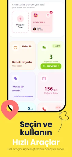 Download Anne Asistanı: Panduan Kehamilan & Pelacak Bayi Terbaru - Screenshot 5