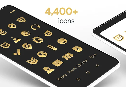 Download Solid Gold Pro Icon Pack Terbaru – Ikon 3D Mewah Gratis - Screenshot 8