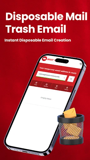 Download Temp Mail Terbaru – Email Sementara Gratis & Aman - Screenshot 3