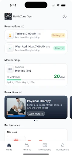 Download Sportin Pro Terbaru – Kelola Keanggotaan Olahraga Anda - Screenshot 1