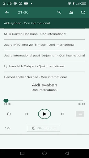 Download Qori International Terbaru – Koleksi Murottal Terbaik - Screenshot 22
