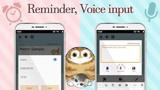 Download Cute Cat Mochi Terbaru – Aplikasi Catatan Lucu Gratis - Screenshot 4