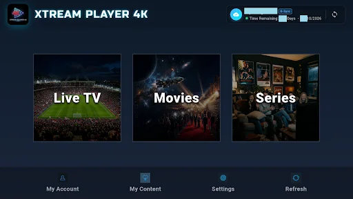 Download Xtream Player 4K – IPTV Terbaru – Streaming Tanpa Iklan - Screenshot 12