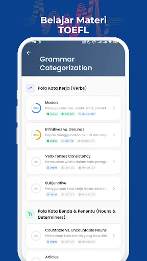 Download Kawan TOEFL Terbaru – Latihan Soal & Simulasi Gratis - Screenshot 6