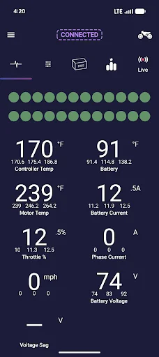 Download Motormed E-Bike Dashboard – Pantau Baterai & Motor - Screenshot 2