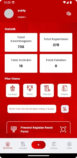 Download Monitoring Perjuangan Partai Terbaru – Konsolidasi Kader - Screenshot 1