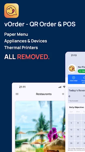 Download vOrder – QR Ordering & POS Terkini | Solusi Resto Digital - Screenshot 1