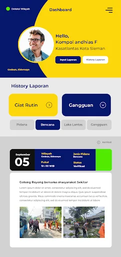 Download Sistem Pelaporan Polres Sleman Terbaru – Lapor Cepat - Screenshot 2