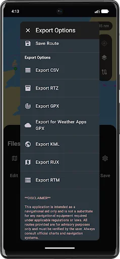 Download CVoyager Terbaru – Perencanaan Rute Kapal Gratis - Screenshot 8