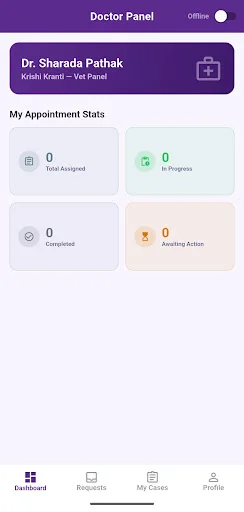 Unduh Krishi Kranti Terbaru – Layanan Kesehatan Ternak Praktis - Screenshot 3