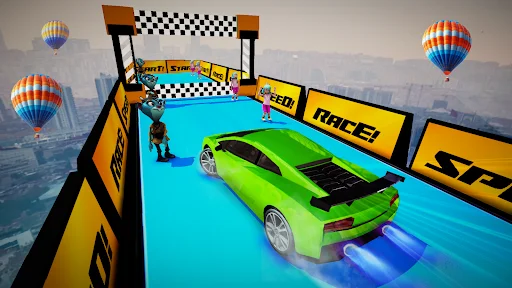 Download Car Stunts: Stunt Driving Game – Aksi Balapan Ekstrem - Screenshot 3