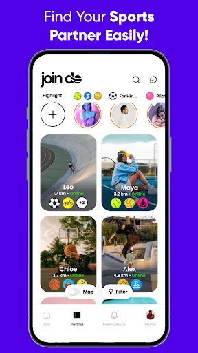Download Join do Terbaru – Cari Teman Olahraga & Event Gratis - Screenshot 4