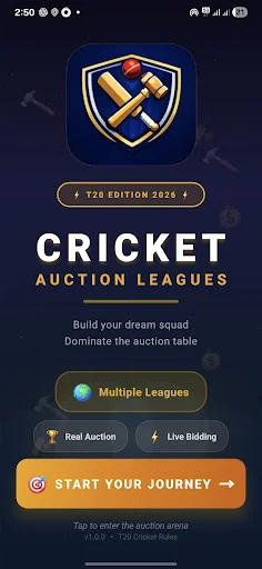 Unduh Cricket Auction: Team Builder Terbaru – Simulasi Lelang Seru - Screenshot 1