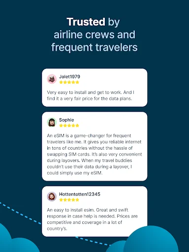 Unduh StaffTraveler eSIM Terbaru – Paket Data Luar Negeri Hemat - Screenshot 21