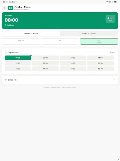 Download Madeira Bus Terbaru – Jadwal Bus Offline & Praktis - Screenshot 10