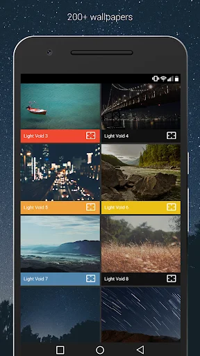 Download Light Void Pro Terbaru – Paket Ikon Minimalis Putih - Screenshot 3