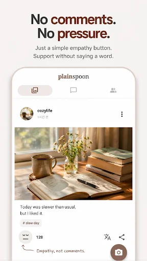 Download Plainspoon APK Terbaru – Ruang Sosial Nyaman & Tenang - Screenshot 5