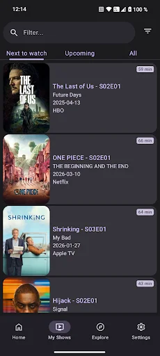 Download WatchList Terbaru – Lacak Serial TV Favorit Anda Gratis - Screenshot 4