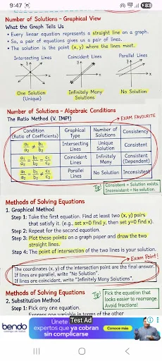 Download Class 10th Math Revision Notes – Persiapan Ujian Gratis - Screenshot 3