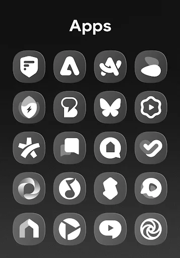 Download OneGlass 8 – Icon Pack Terbaru – Tampilan Minimalis - Screenshot 18