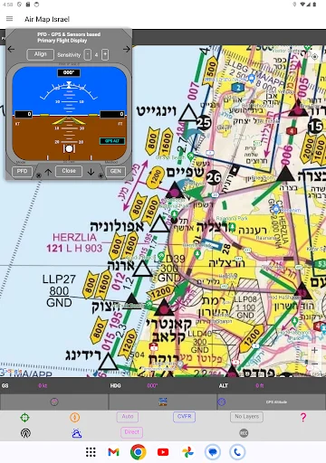 Download Air Map Israel Terbaru – Navigasi Penerbangan Visual - Screenshot 10