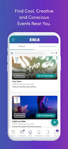 Download Kinlia Terbaru – Temukan Teman Baru & Komunitas Seru - Screenshot 1