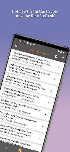 Download Cryptocoin Alerts Terbaru – Pantau Harga Kripto Gratis - Screenshot 4