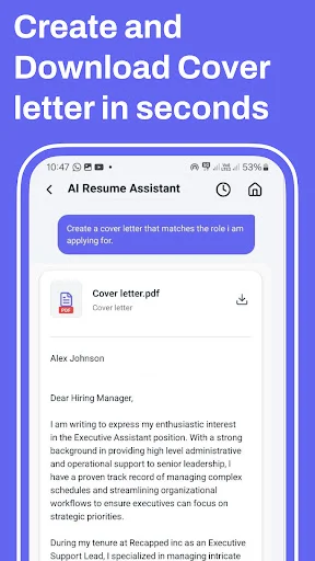 Download AI Resume Maker Terbaru – Buat CV Profesional Gratis - Screenshot 6