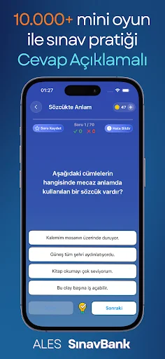 Download ALES & DGS SınavBank 2026 – Persiapan Ujian Terbaik - Screenshot 3