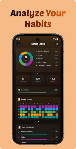 Download Pomodoro Timer: CoffeePomodoro Terbaru – Fokus Maksimal - Screenshot 5