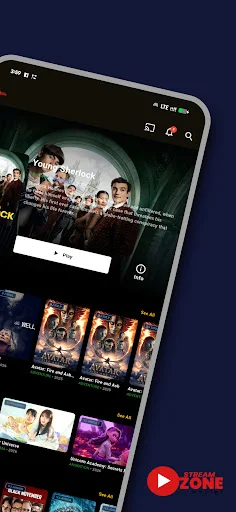 Download Stream Zone Lite Terbaru – Nonton Film & TV Gratis - Screenshot 2