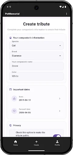 Download PetMemorial Terbaru – Kenang Sahabat Hewan Kesayangan - Screenshot 4