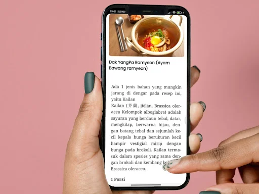 Download Resep Masakan Korea Terlengkap – Koleksi Resep Praktis - Screenshot 5