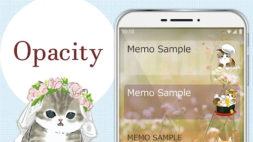 Download Cute Cat Mochi Terbaru – Aplikasi Catatan Lucu Gratis - Screenshot 3