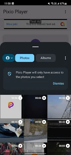 Download Pixio Player Terbaru – Streaming & Video Lokal Gratis - Screenshot 3