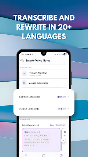 Download Smarty Voice Notes Terbaru – Ubah Suara ke Teks dengan AI - Screenshot 5