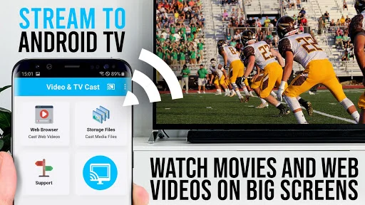 TV Cast untuk Android TV – Streaming Video Web ke TV dengan Mudah - Screenshot 13