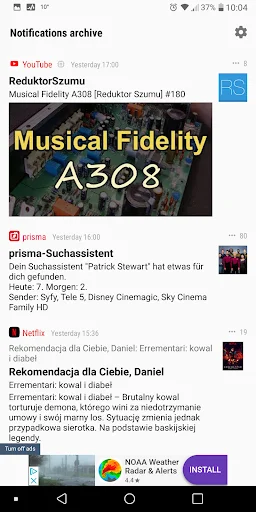 Download Notifications Archive Terbaru – Lihat Riwayat Notifikasi - Screenshot 1