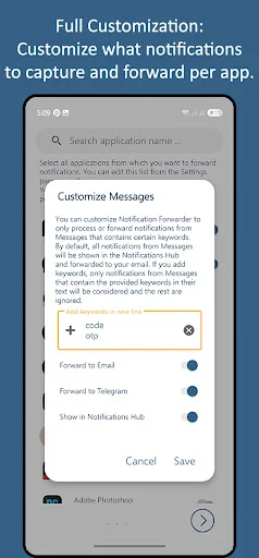 Download Notification Forwarder Terbaru – Sinkronisasi Notifikasi - Screenshot 3