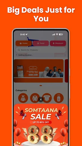 Download Somtaana Terbaru – Marketplace Makanan, Ojek & Belanja - Screenshot 3