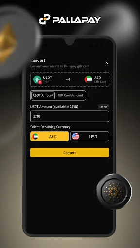 Download PallaPay Terbaru – Jual Beli Kripto & Gift Card Aman - Screenshot 5